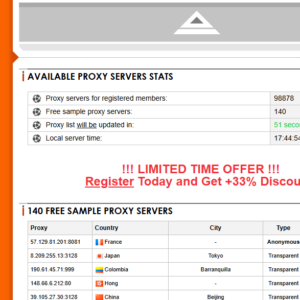 ساخت پروکسی لیست رایگان